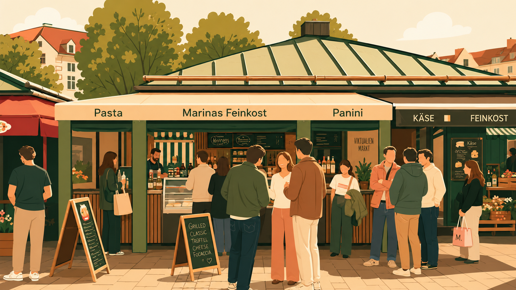Marinas Feinkost am Viktualienmarkt
